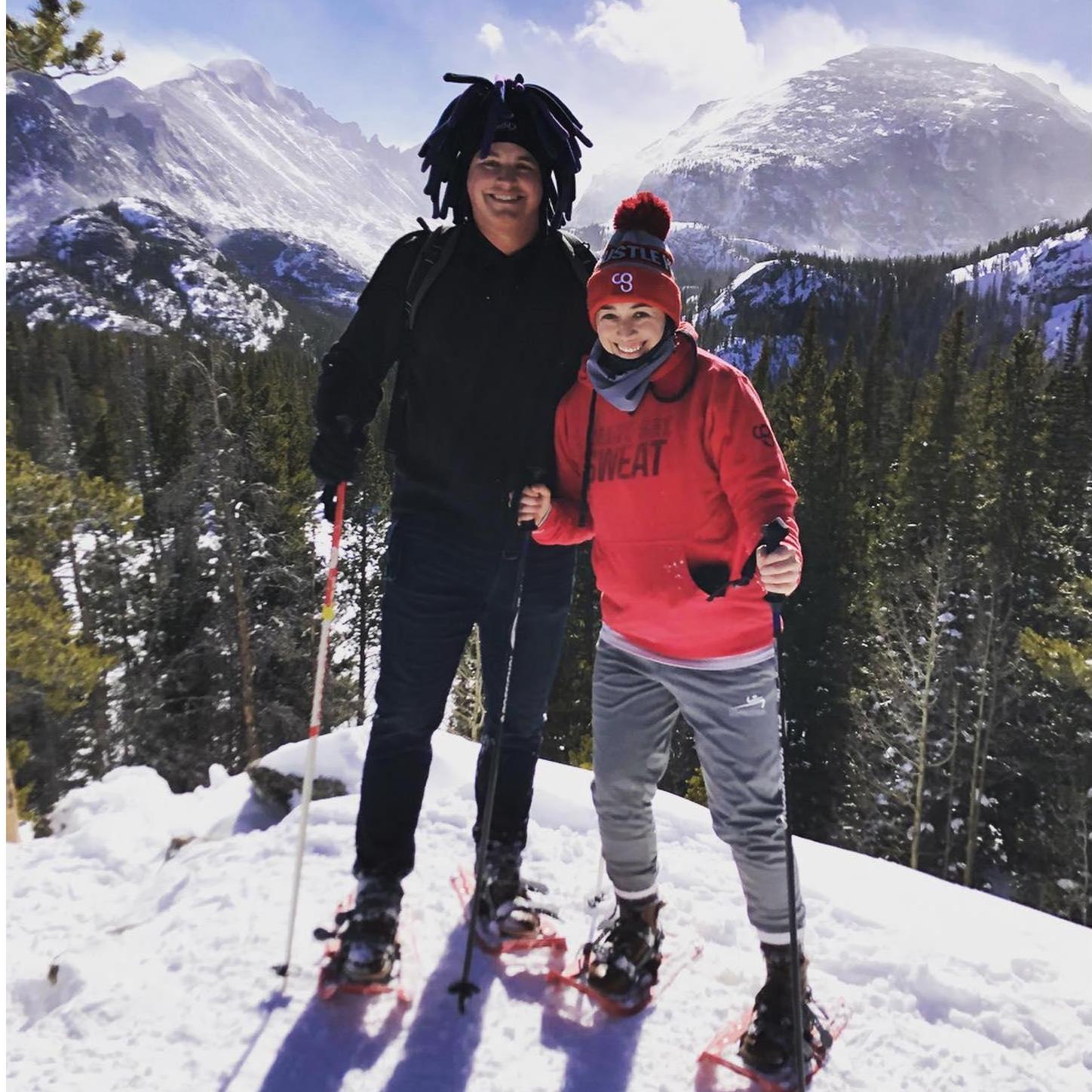 Snowshoeing in Colorado