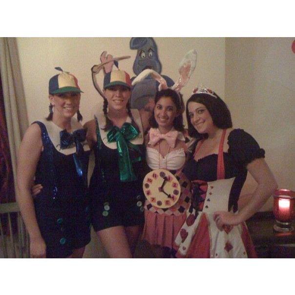 Halloween Mad Hatter Theme Party (Suz, Juls, Stacie, Katie)