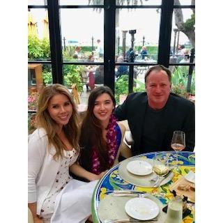 Proud moment when Reanna Graduated from UCSB.  XOXO  Celebration dinner at Montecito Waterfront.