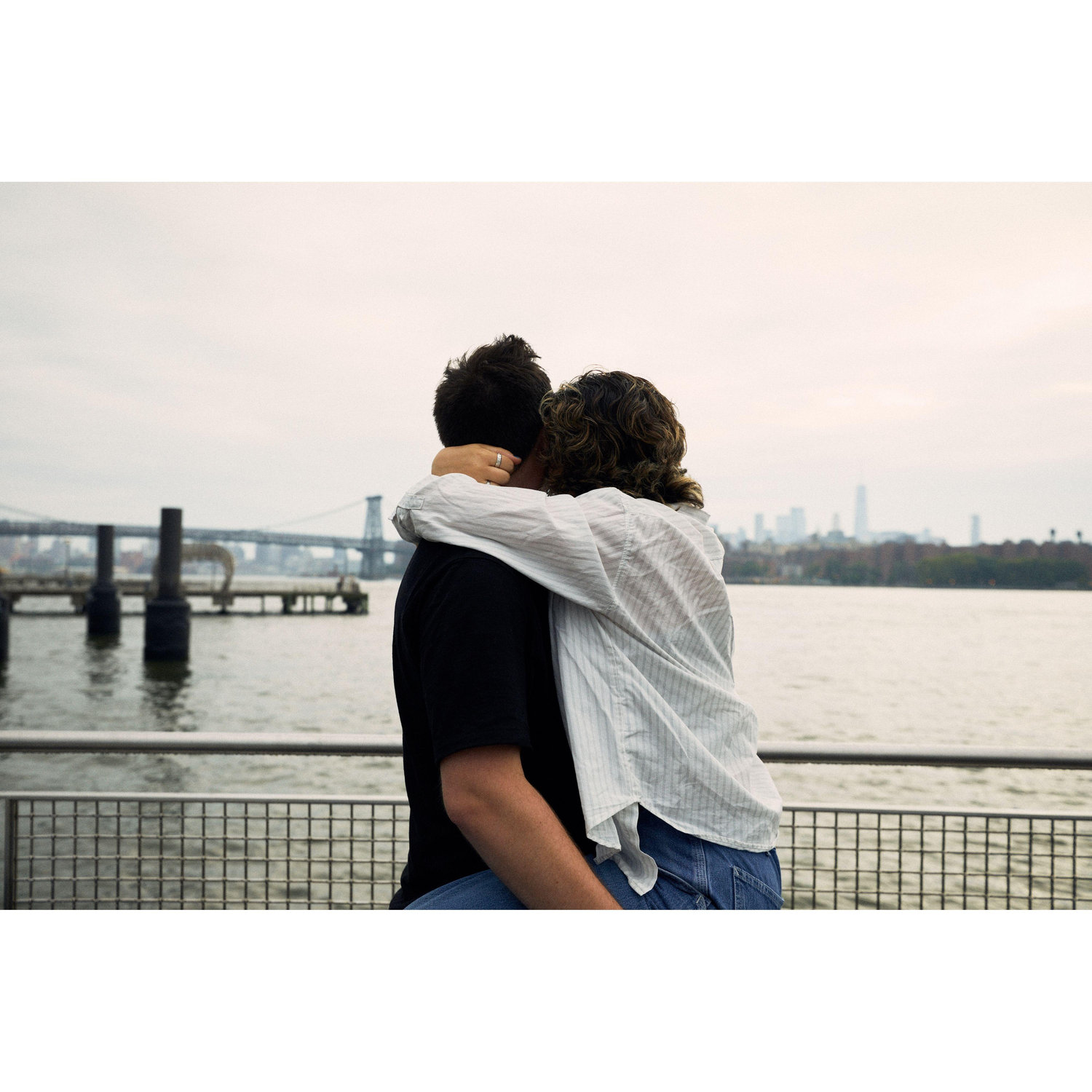 "We sat side by side in the morning light, dreaming of our future"
