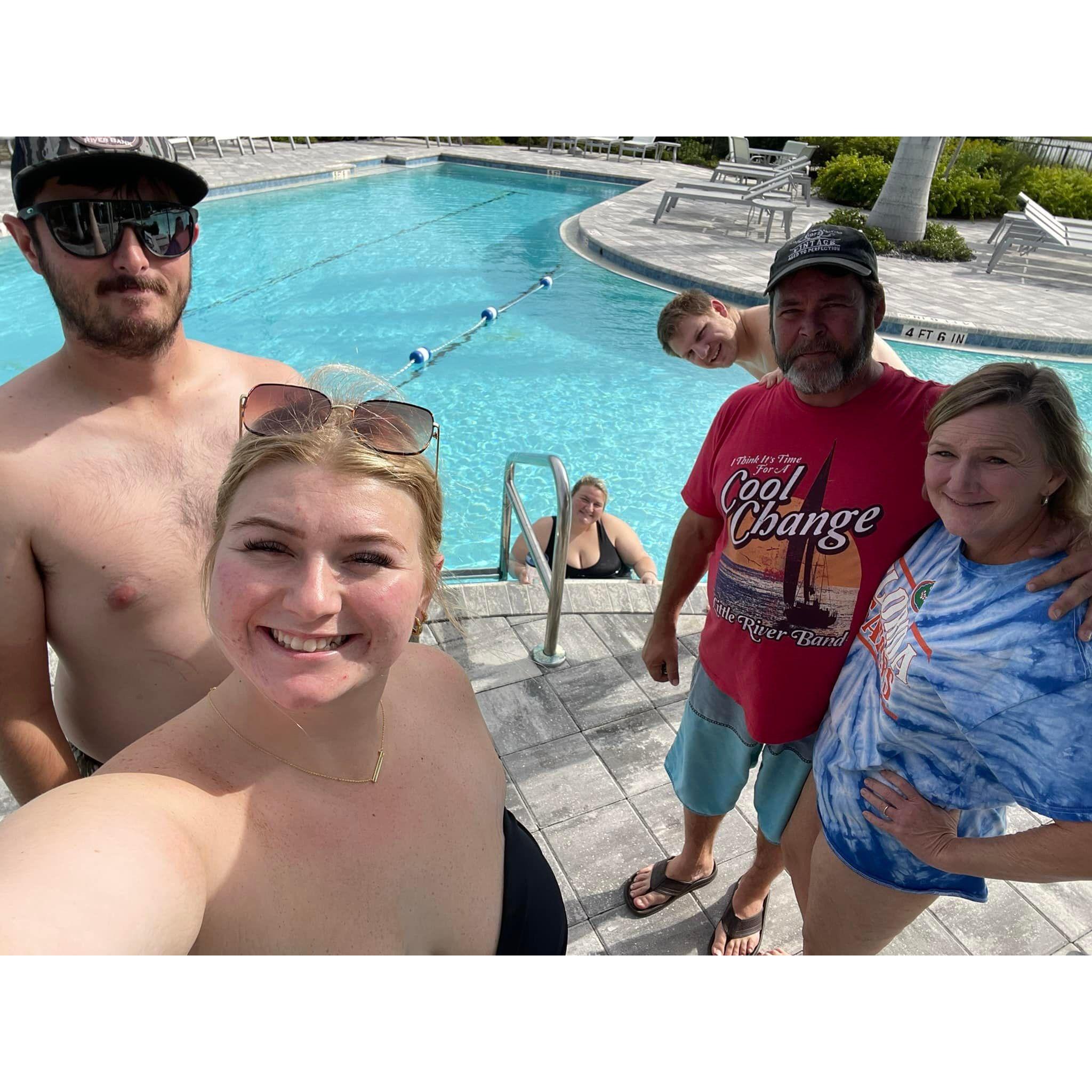 Trip to Ft Myers to visit aunts and uncles