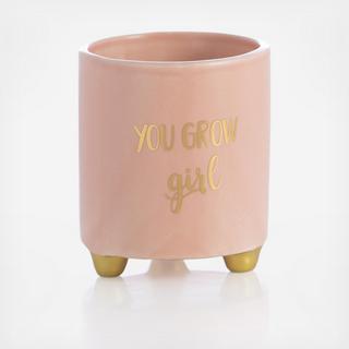 "You Grow Girl" Planter