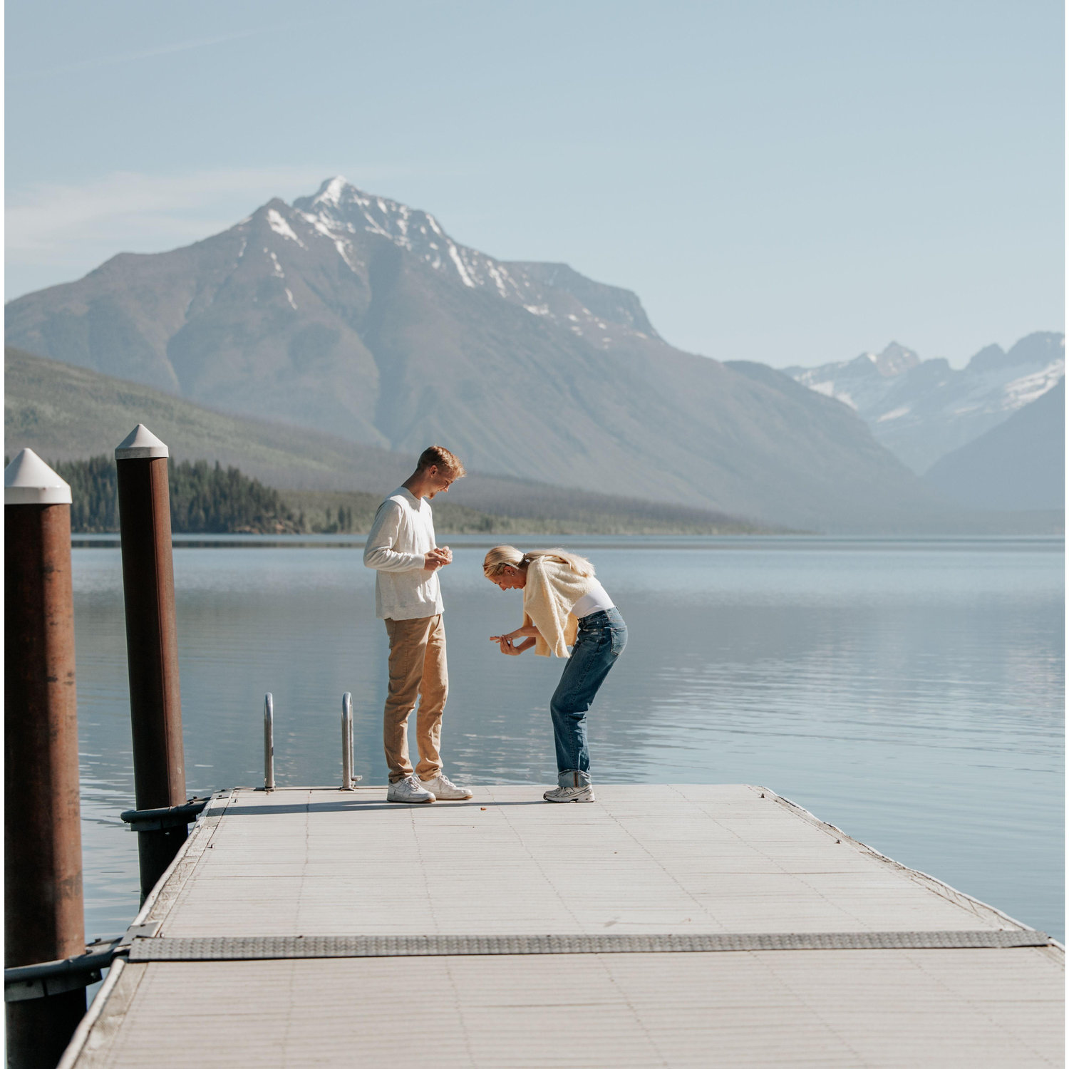 May 28th, 2025 in Glacier National Park Jaden proposed!!!