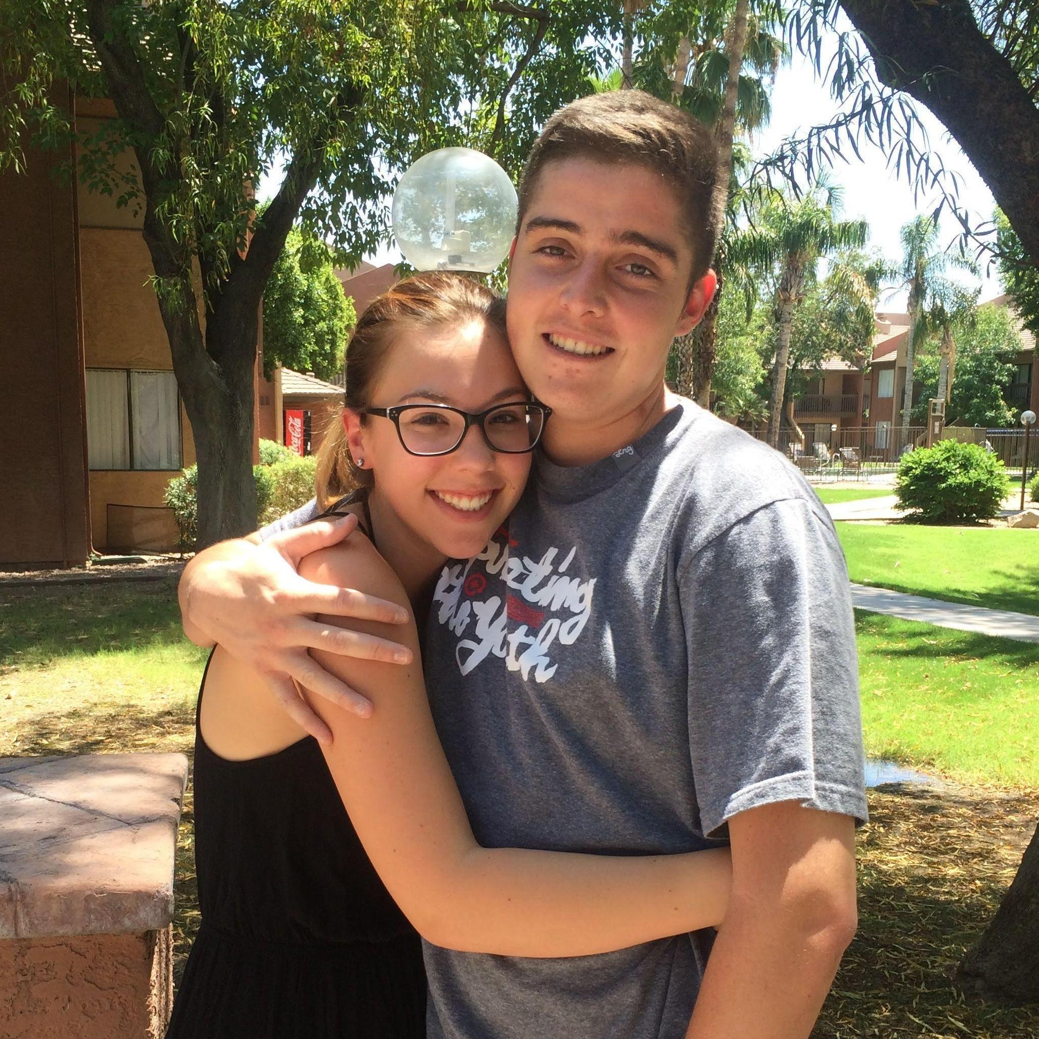 Our first official picture together.