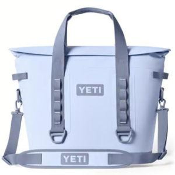 YETI Hopper M30 Big Sky Blue 42 Soft Sided Cooler