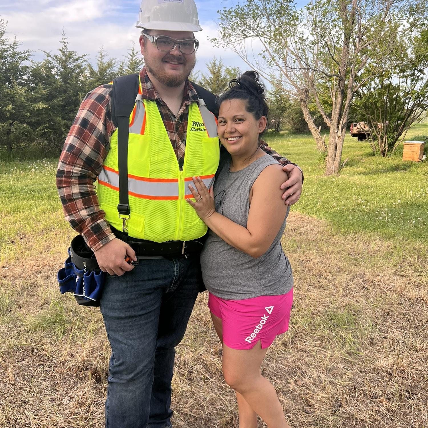 Jude started his Electrician Journeyman Journey. 2024! ❤️