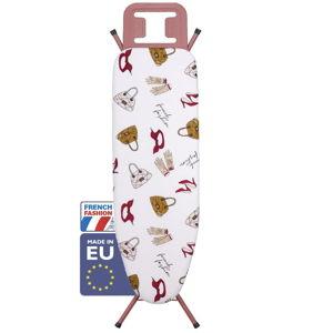 Bartnelli Classic Ironing Board | Made in Europe | Premium Iron Board with 4 Layered Cover & Pad, Height Adjustable up to 36" Features A Safety Iron Rest, 4 Steel Legs (43x14)