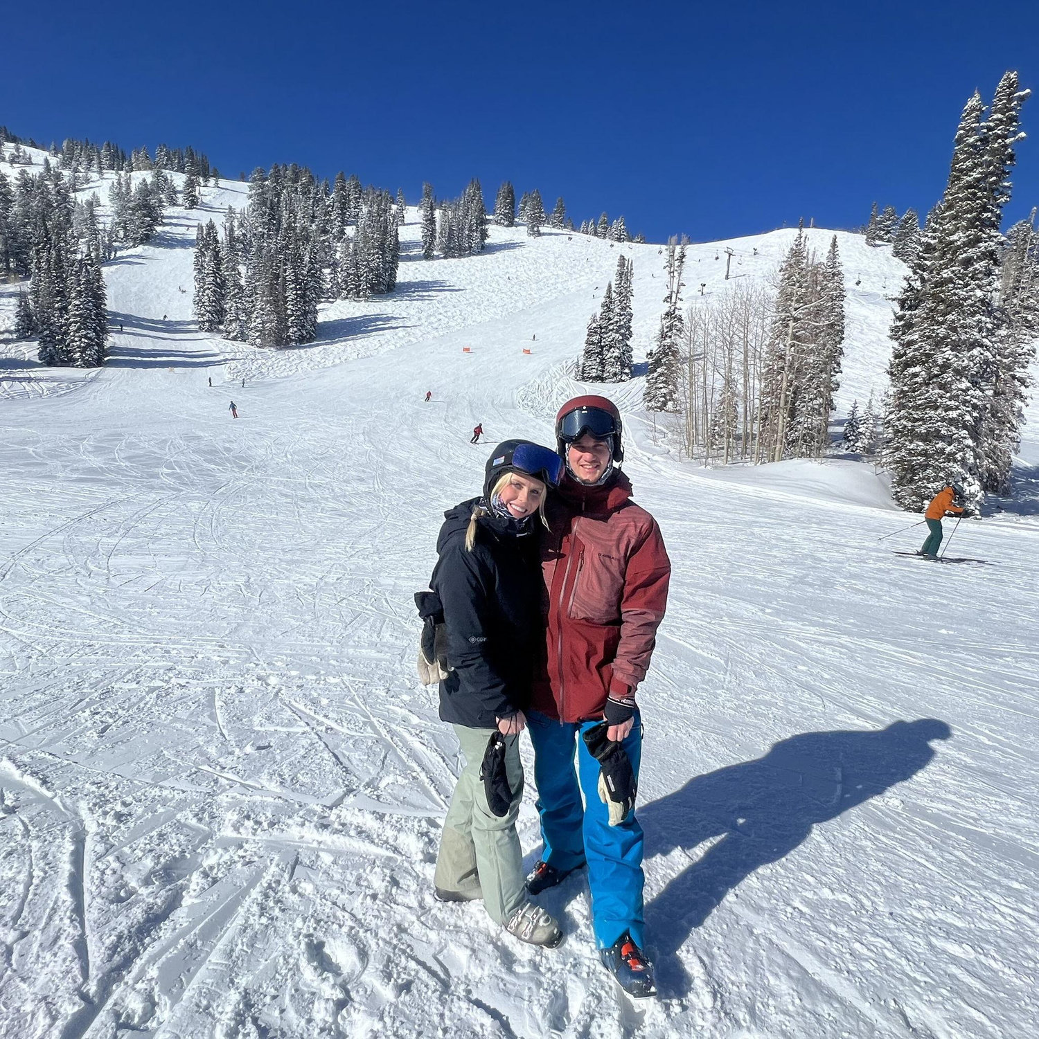 Skiing at Solitude in Utah