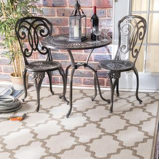 Gina Outdoor Moroccan Trellis Area Rug