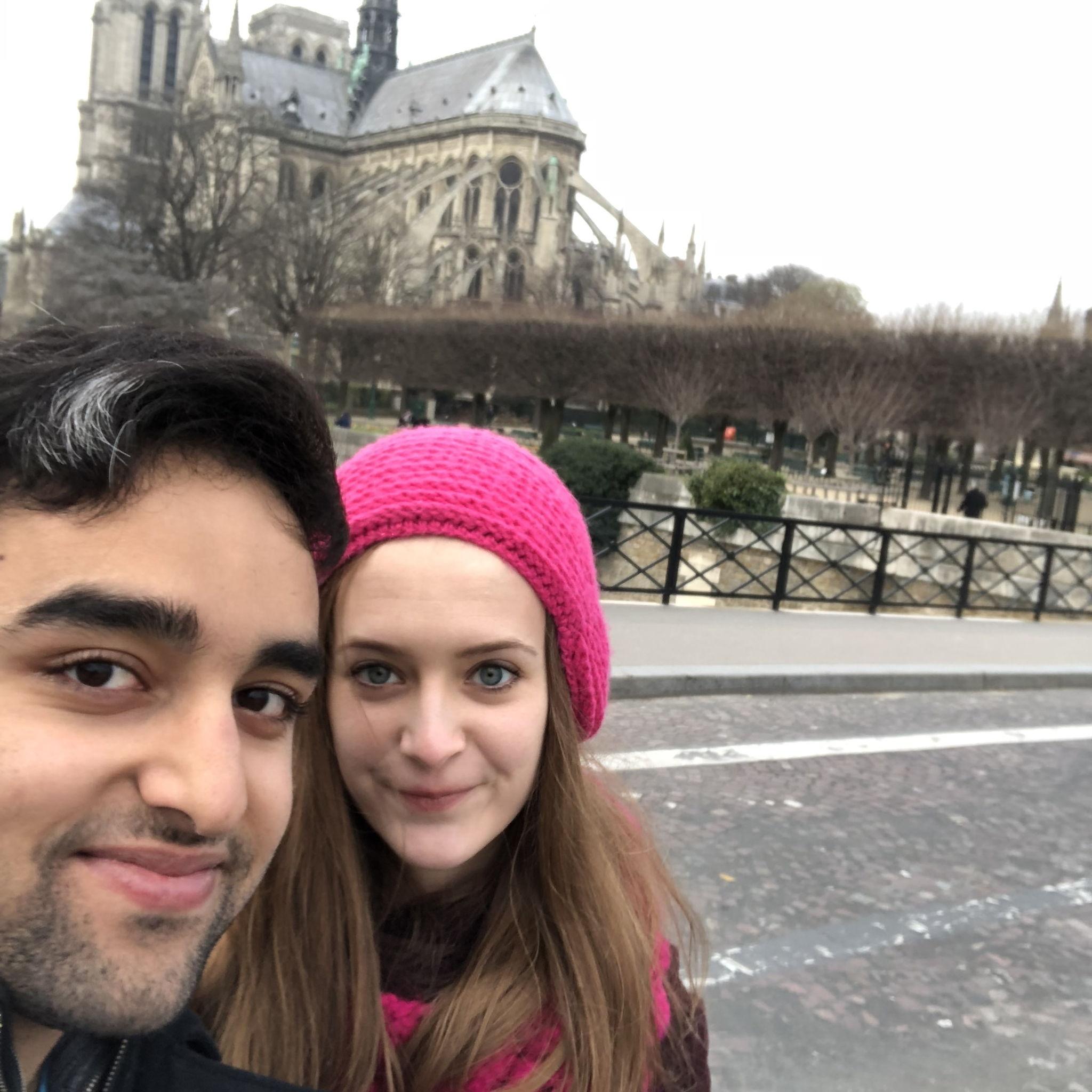 The other side of Notre Dame