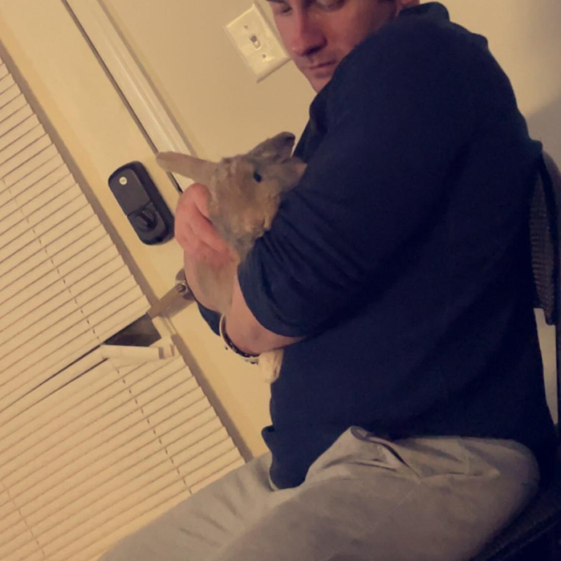 Baby Lola loves daddy