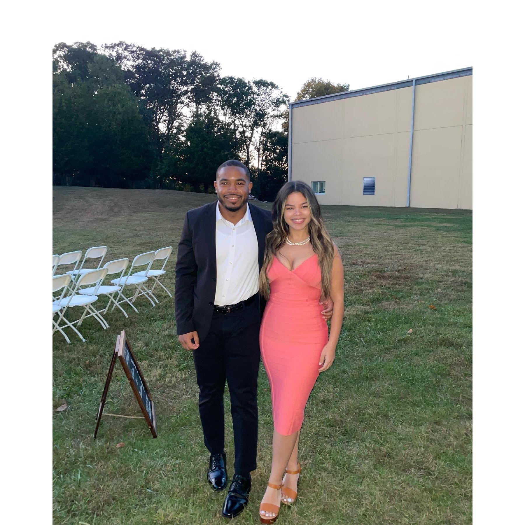 Katie's Wedding a few months into us dating. Terrant must have known I was going to be around for a while ;)