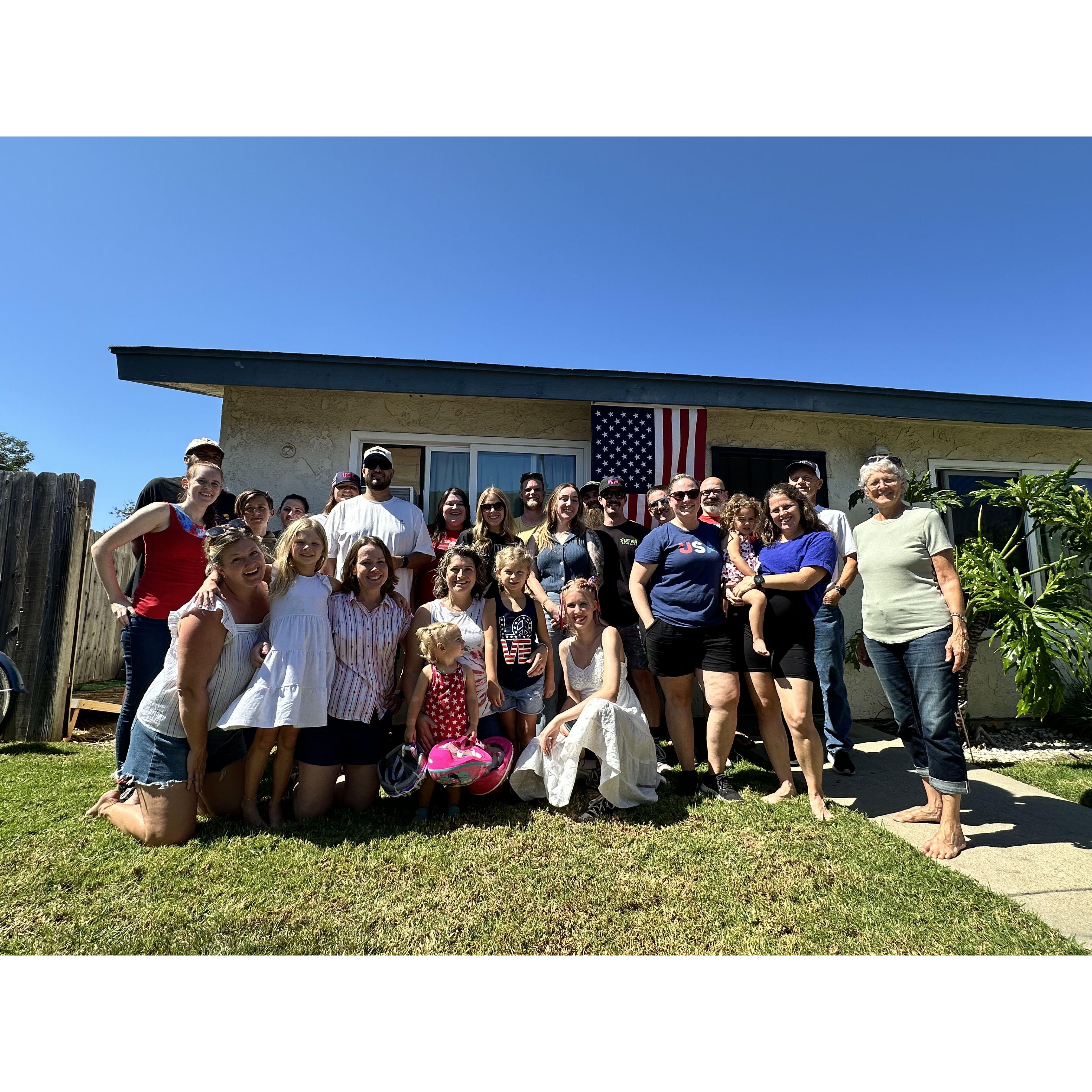 First 4th of July together