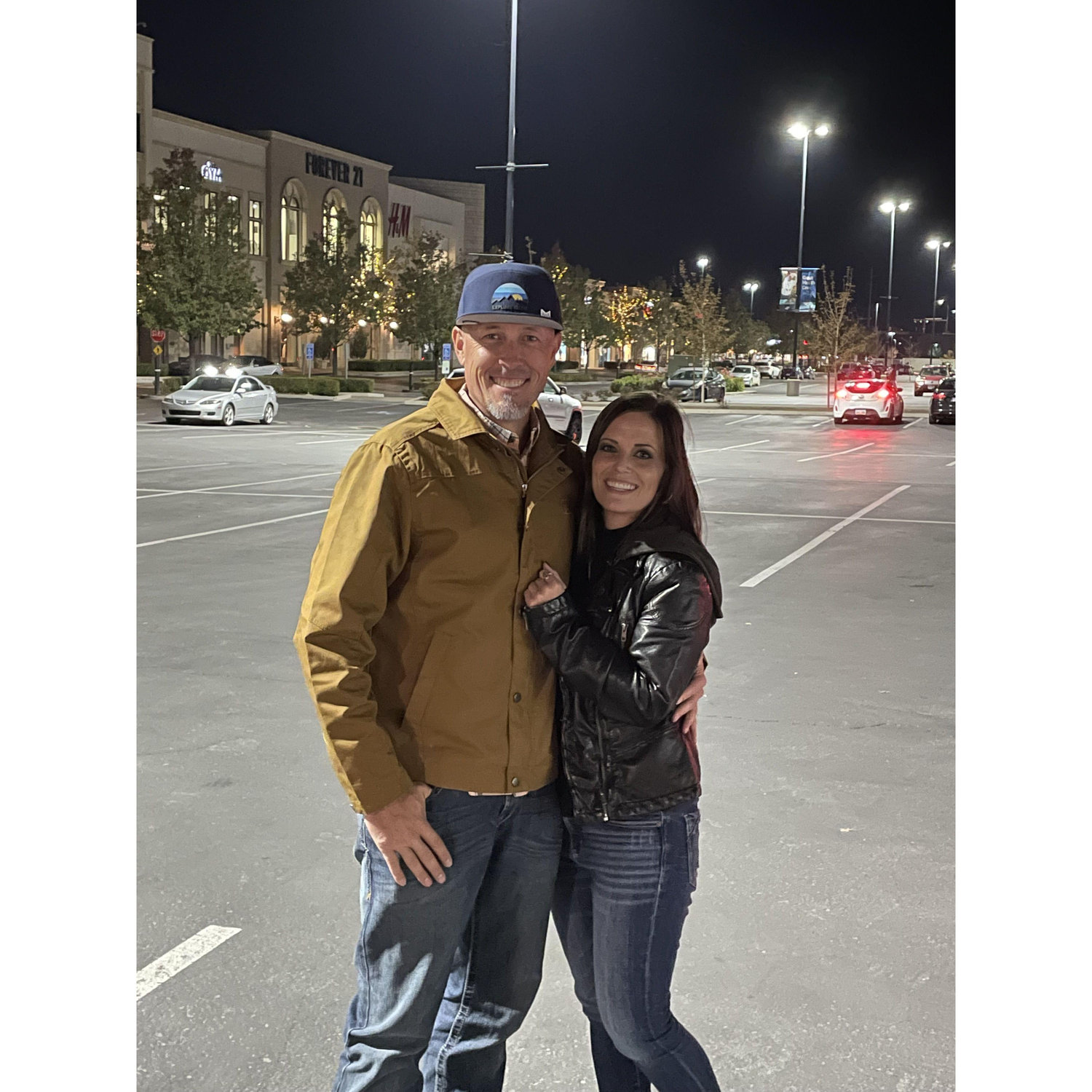 Kolby’s first birthday dinner as a couple! Not quite two weeks from meeting!