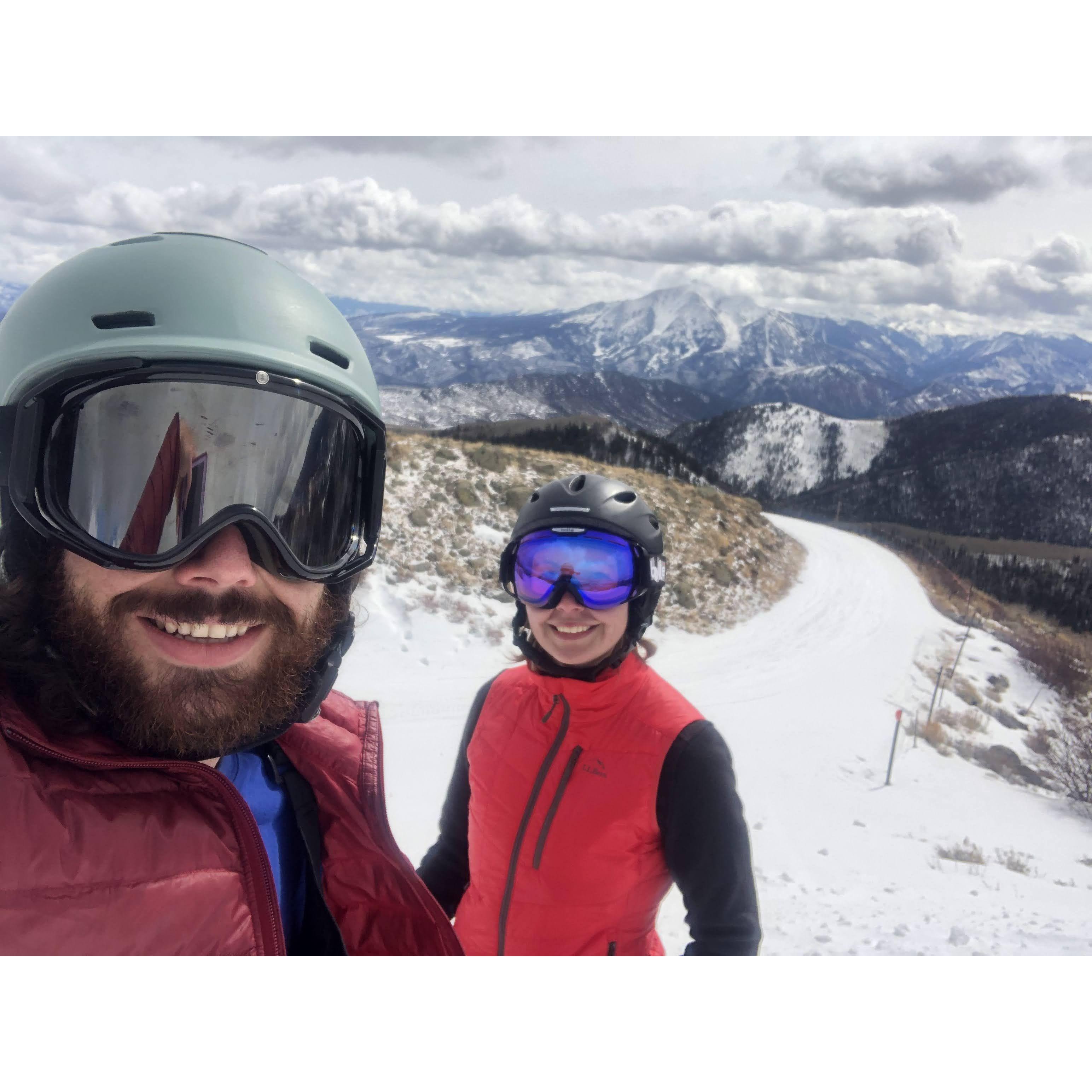 Skiing Sunlight Mtn. - Spring 2020