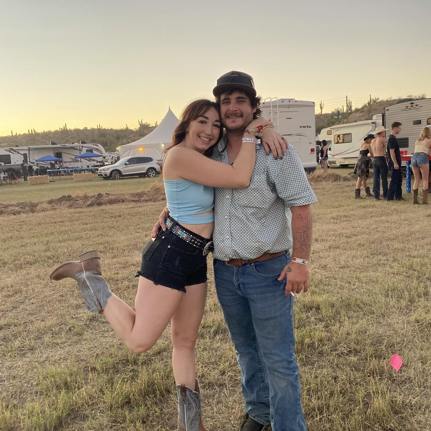 Our first time at country thunder