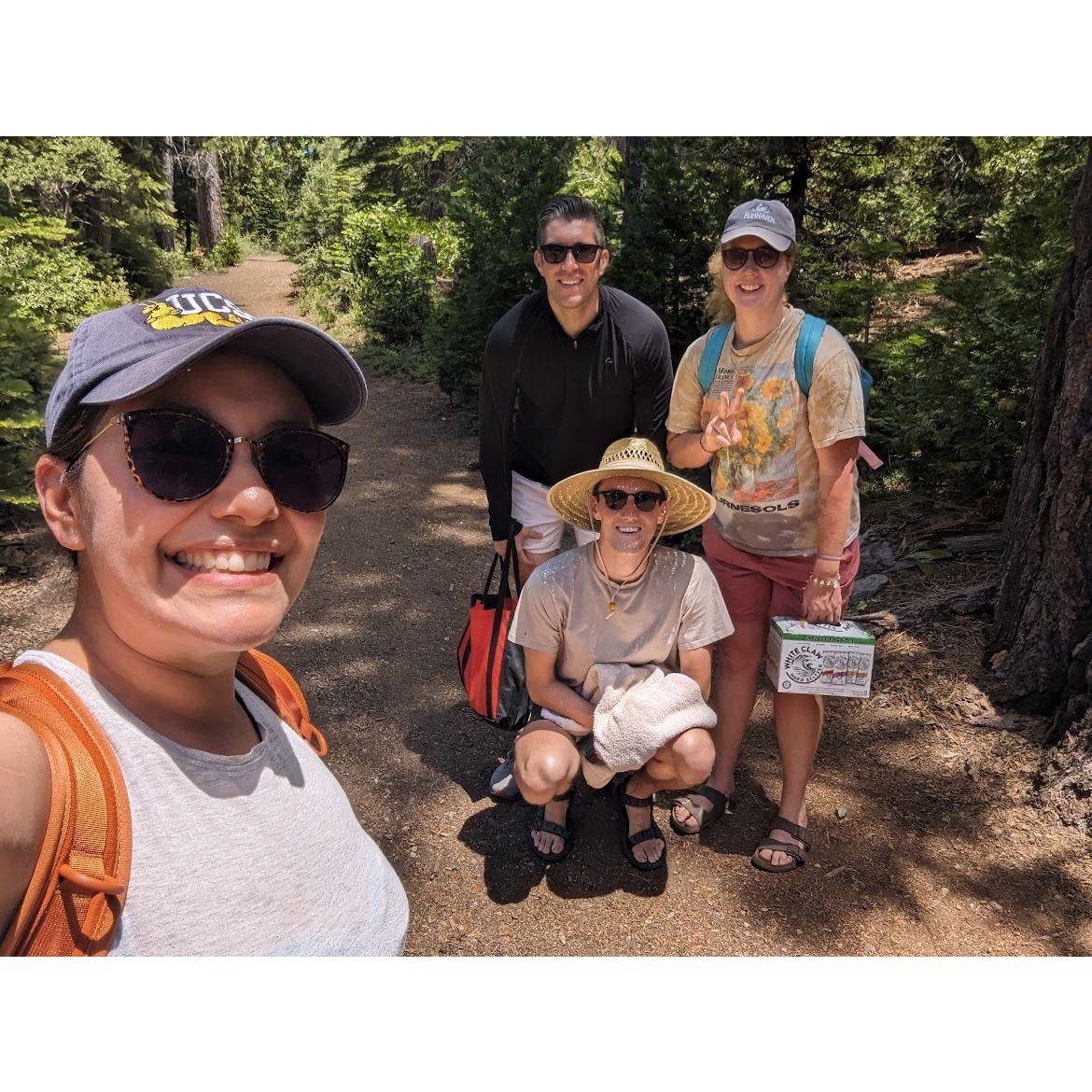 Priscila, Alex, Ajita, & Johnny @ Lake Tahoe