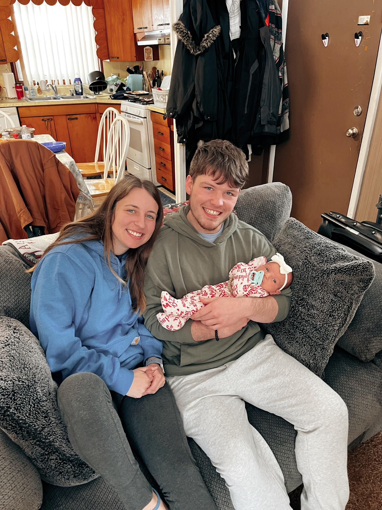 Meeting Brett’s niece for the first time!!