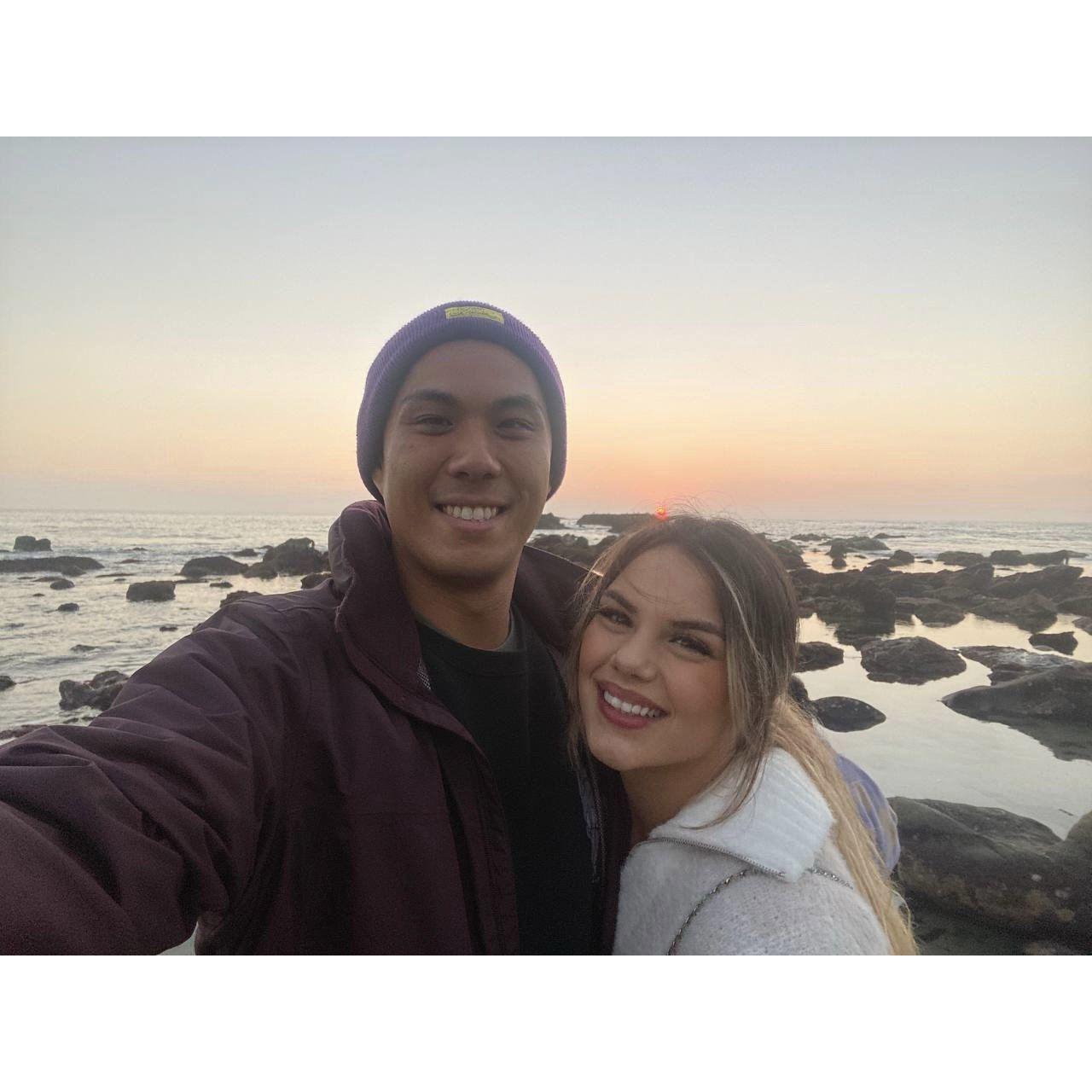 Our first sunset together! December 2021