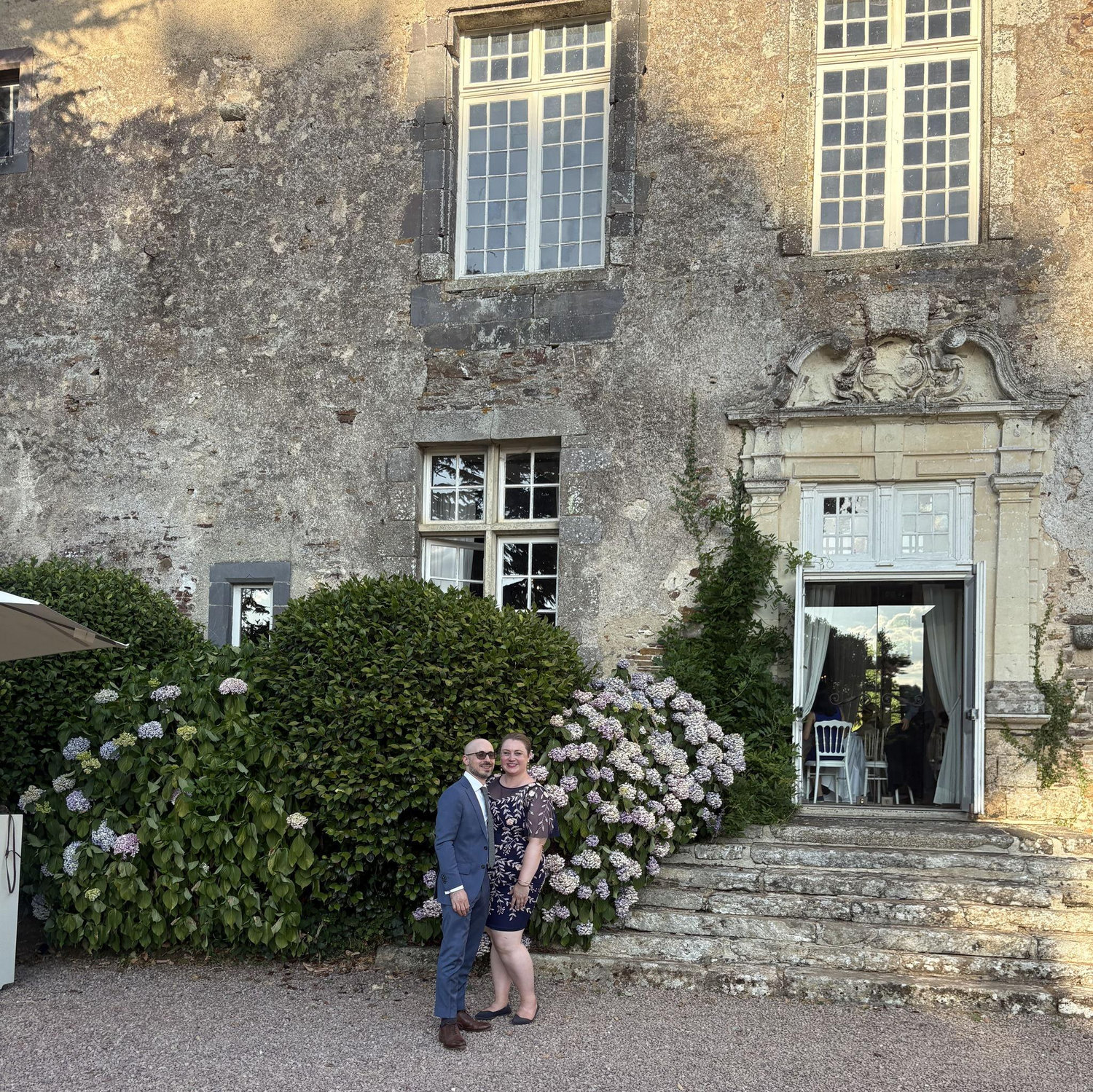 At a gorgeous wedding in Brittany, France