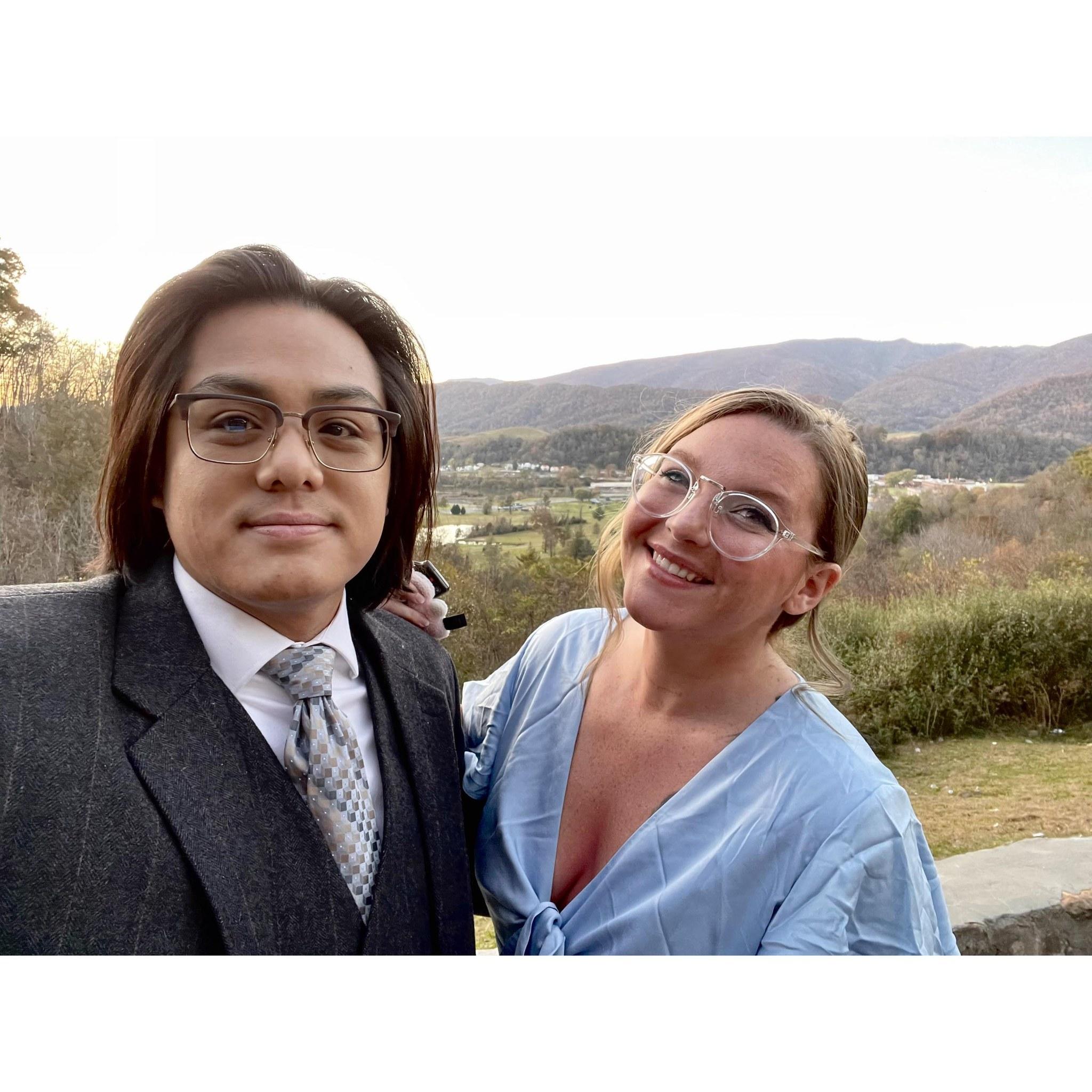 Jays first ever trip to Saltville Virginia, while celebrating a wedding in 2022.