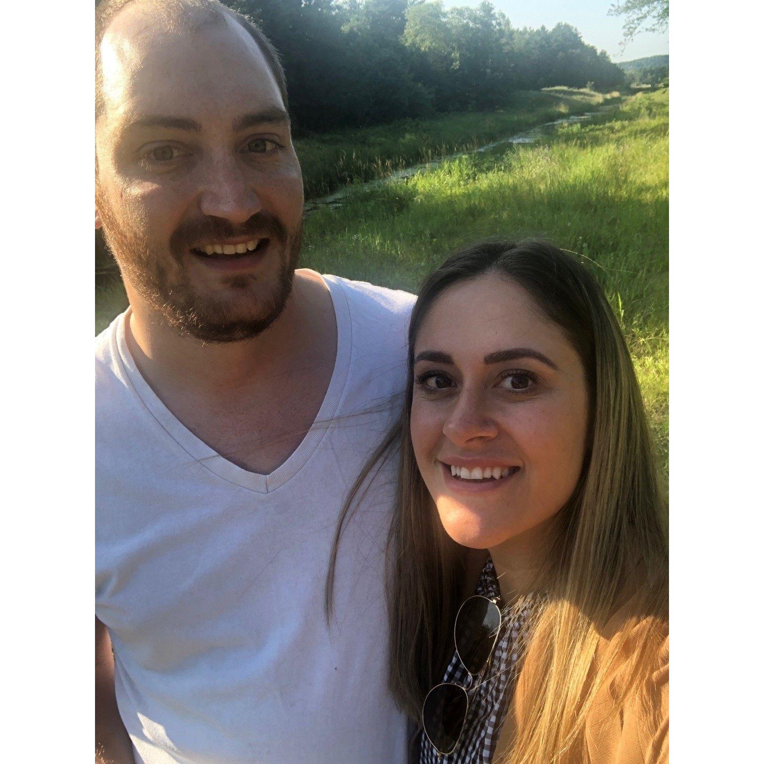 Immediately after we closed on our property!