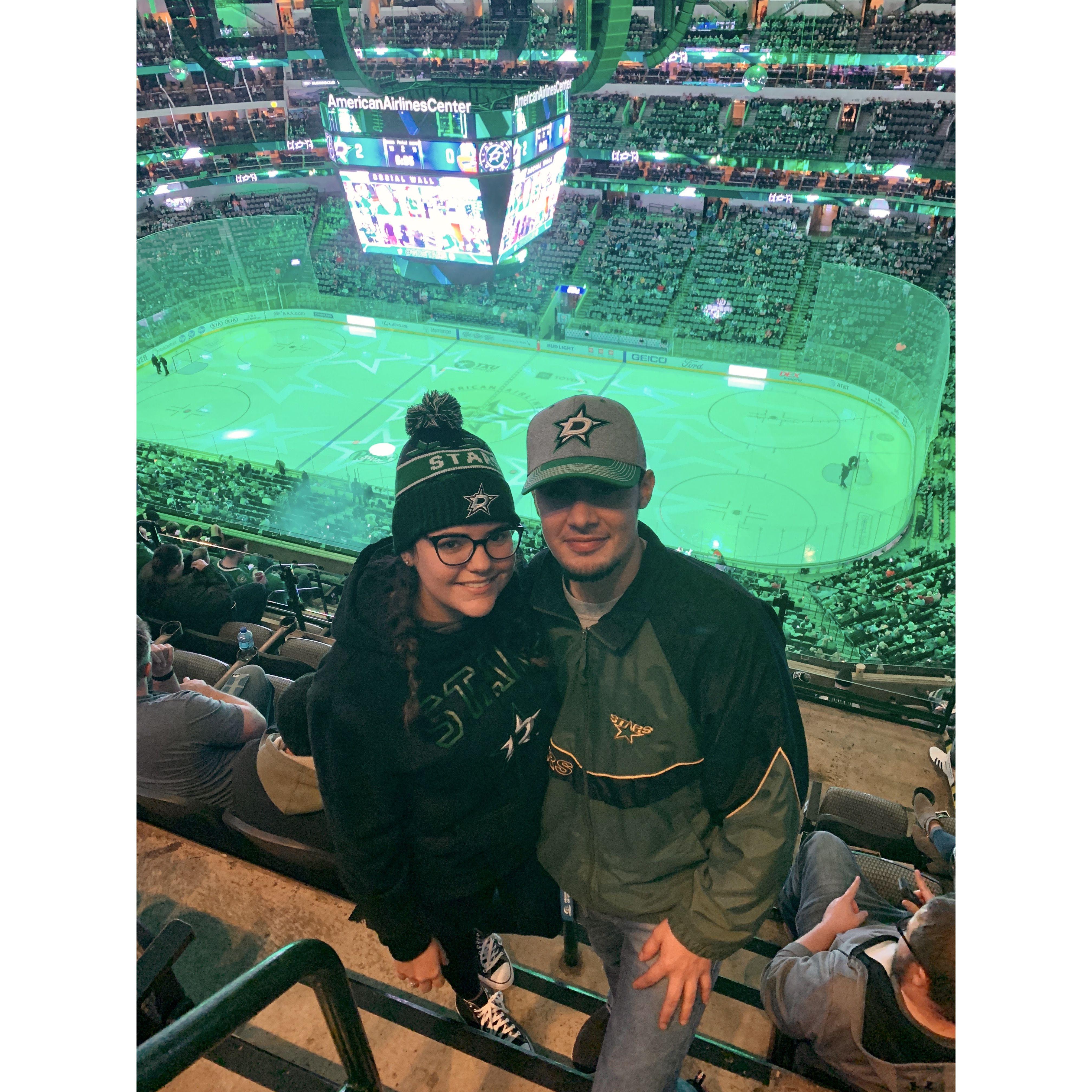 We love the Dallas Stars! 12/7/2019