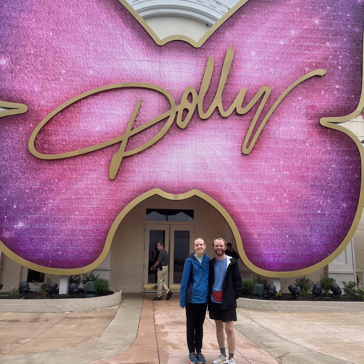 We had to make sure and stop at the Dolly Experience in Dollywood