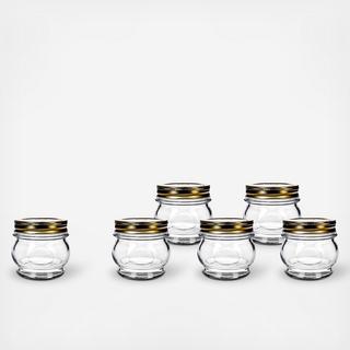 Orto Short Canning Jar, Set of 6