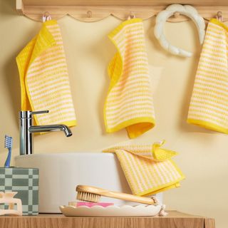 Play Reversible Terry Bright Washcloth, Set of 4