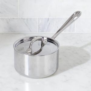 All Clad - All-Clad ® d3 Stainless Steel 1.5-Qt. Saucepan with Lid