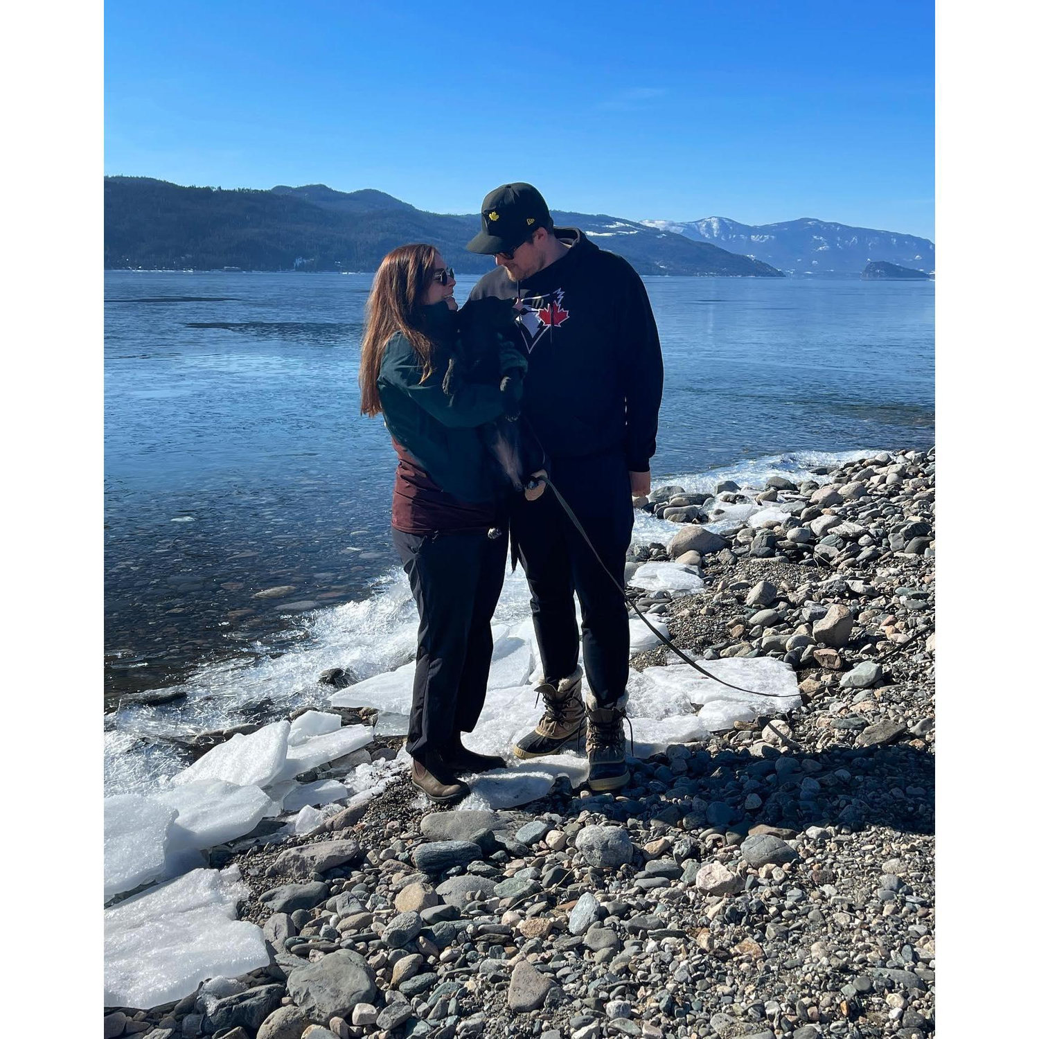 Our first trip to the Shuswap with Sophie