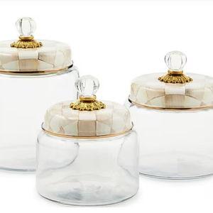 MacKenzie-Childs Check Kitchen Canister | Dillard's