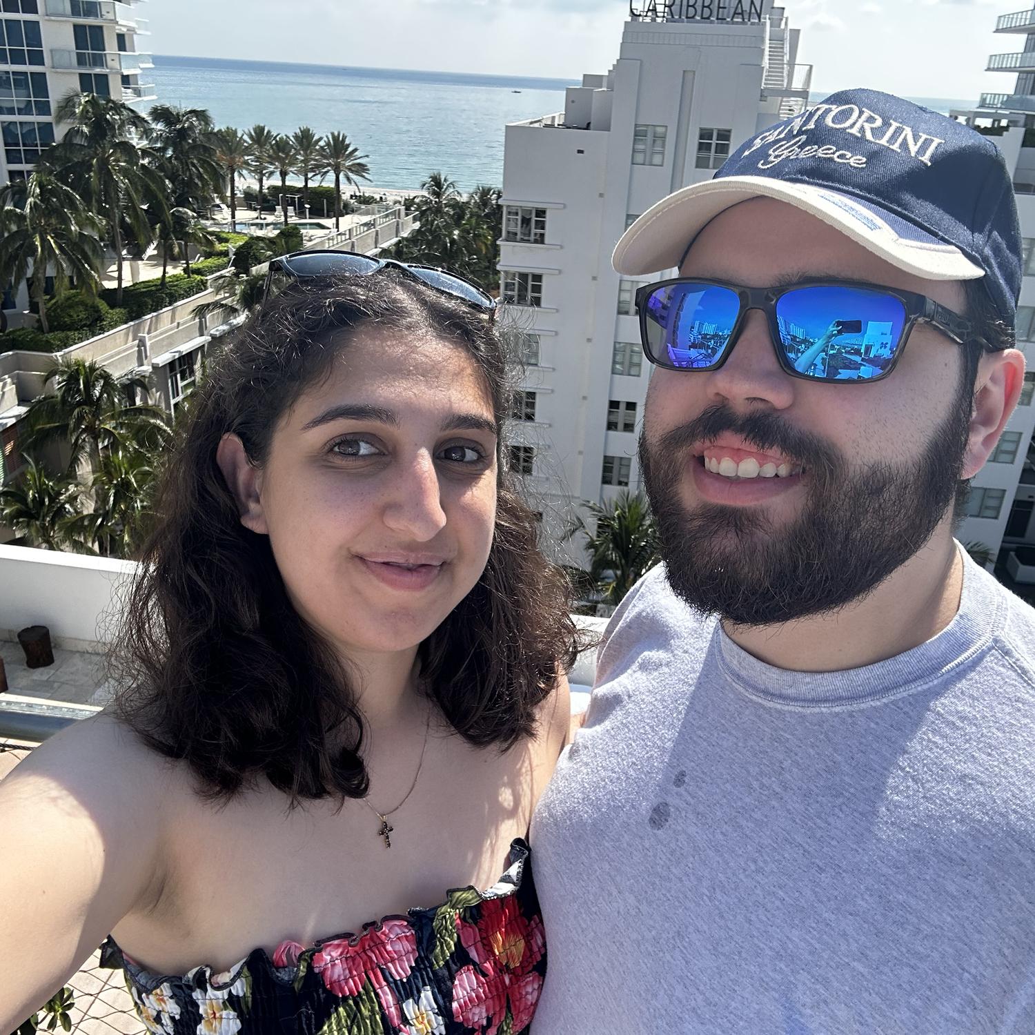 Enjoying a little vacation together
