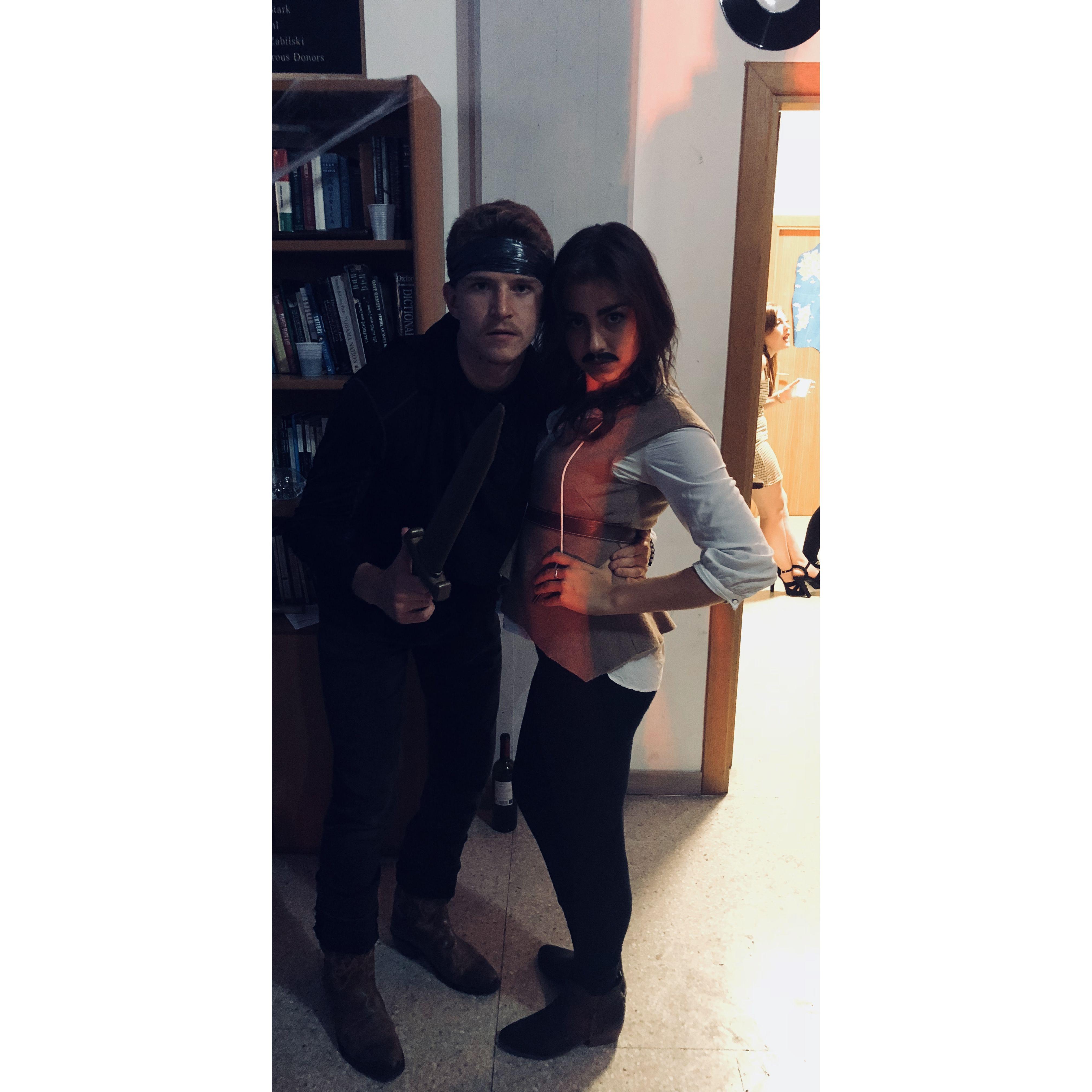 2018 Halloween- Westly and Inigo Montoya