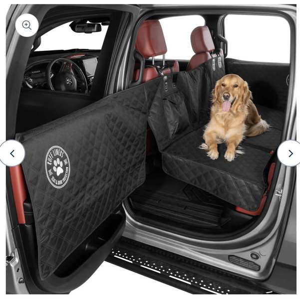 Hard Bottom Backseat Extenders for Dogs with Door Protection