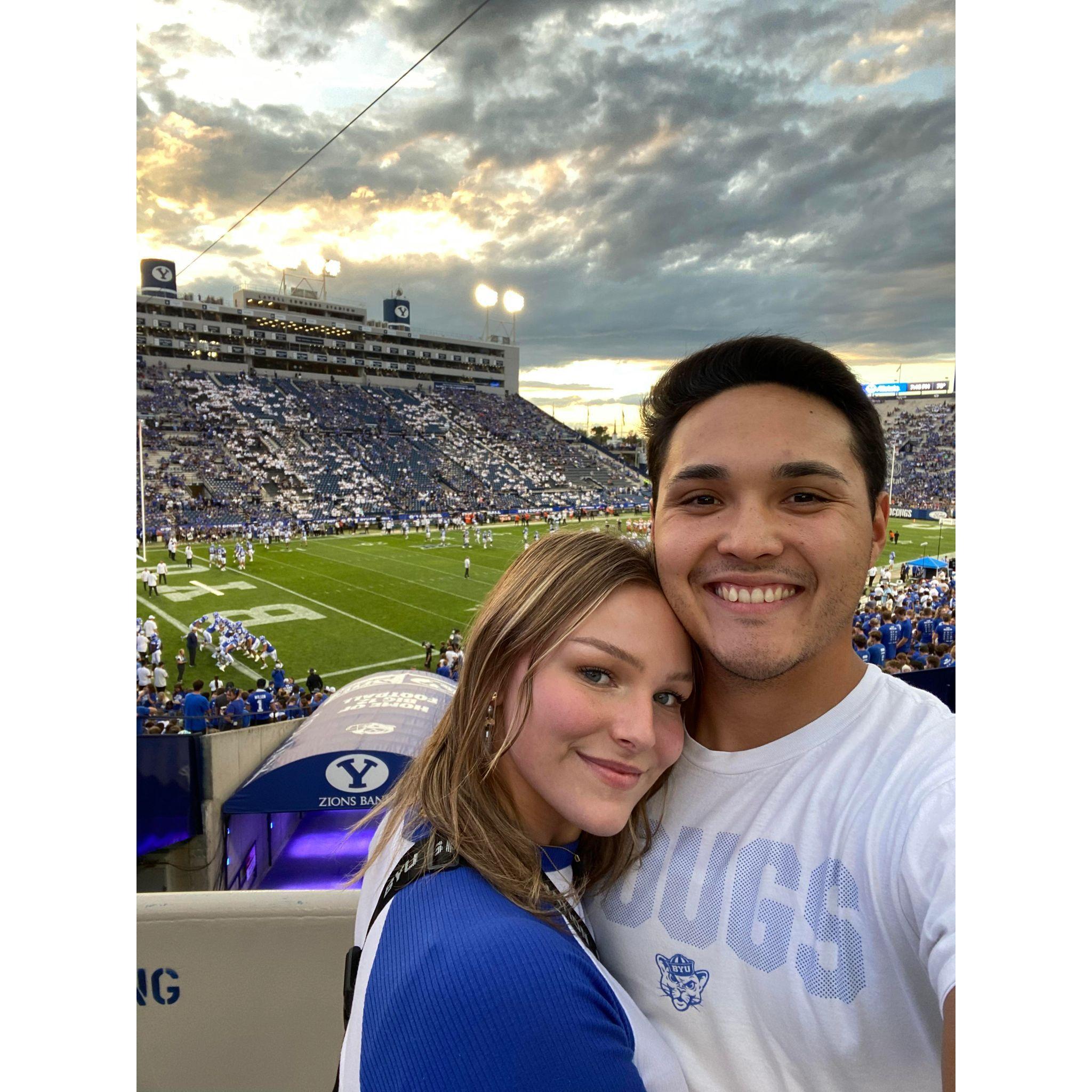 First BYU BIG 12 Football game - 9/2/2023