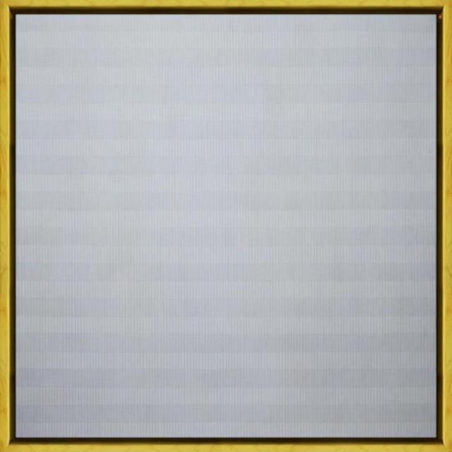 Agnes Martin Framed Giclee Canvas Print(The Tree)