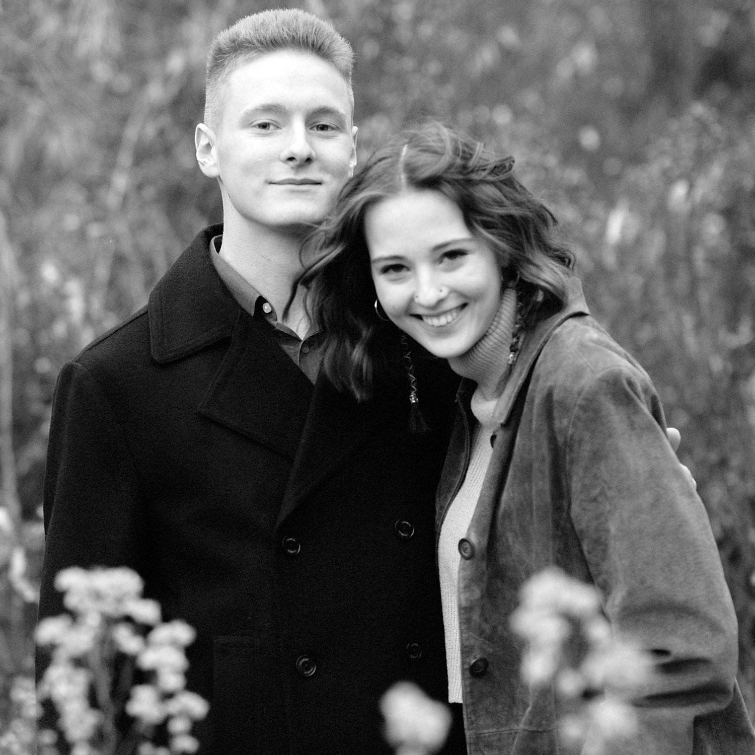 And now here we are! We hope this gallery helped everyone get to know us a little more before the wedding, and we can’t wait to meet and celebrate with you all!