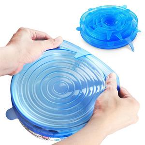 Orblue - ORBLUE Silicone Stretch Lids, 6-Pack of Various Sizes