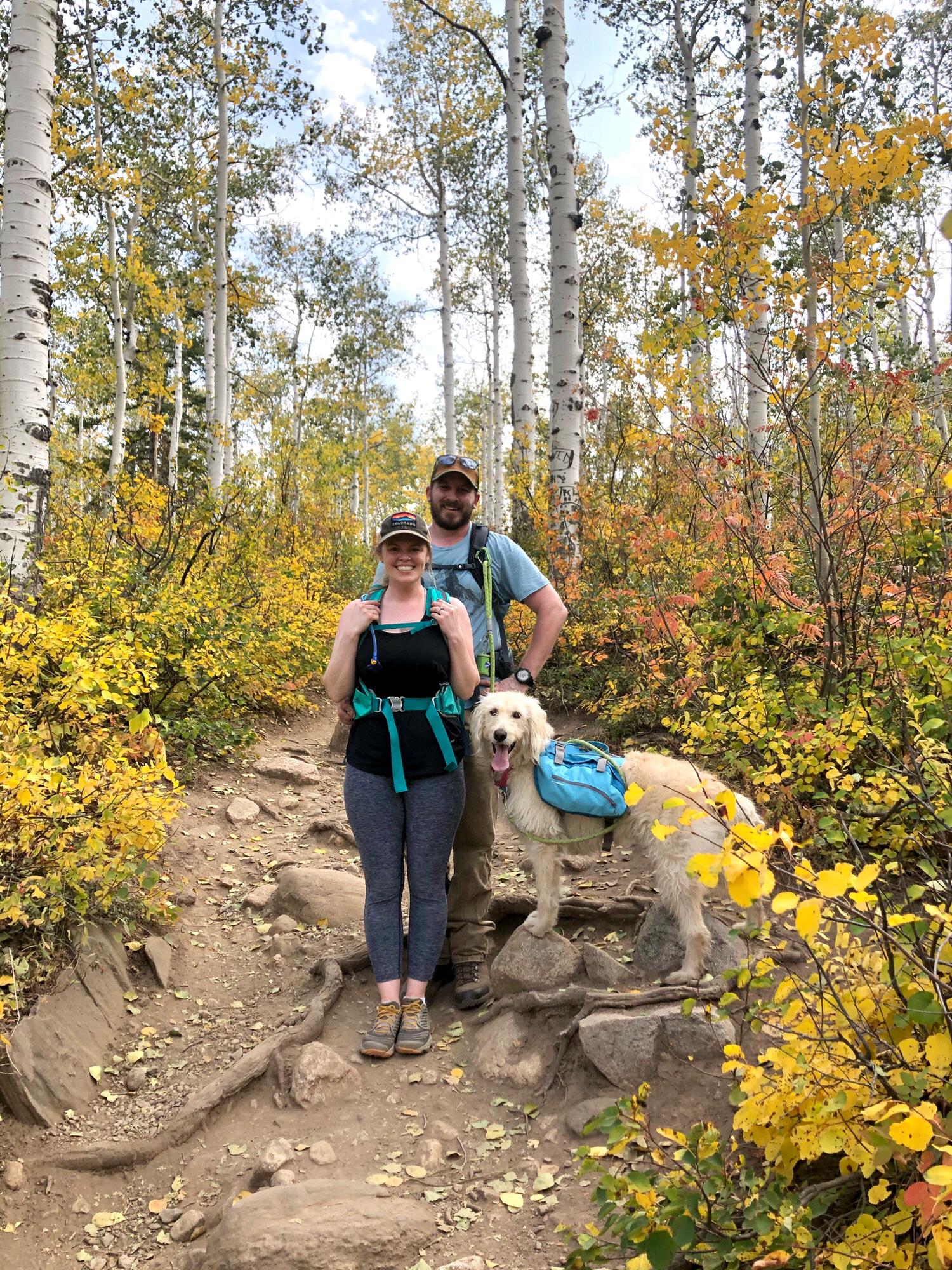 Family Photo (starring our sweet dog, Heidi)