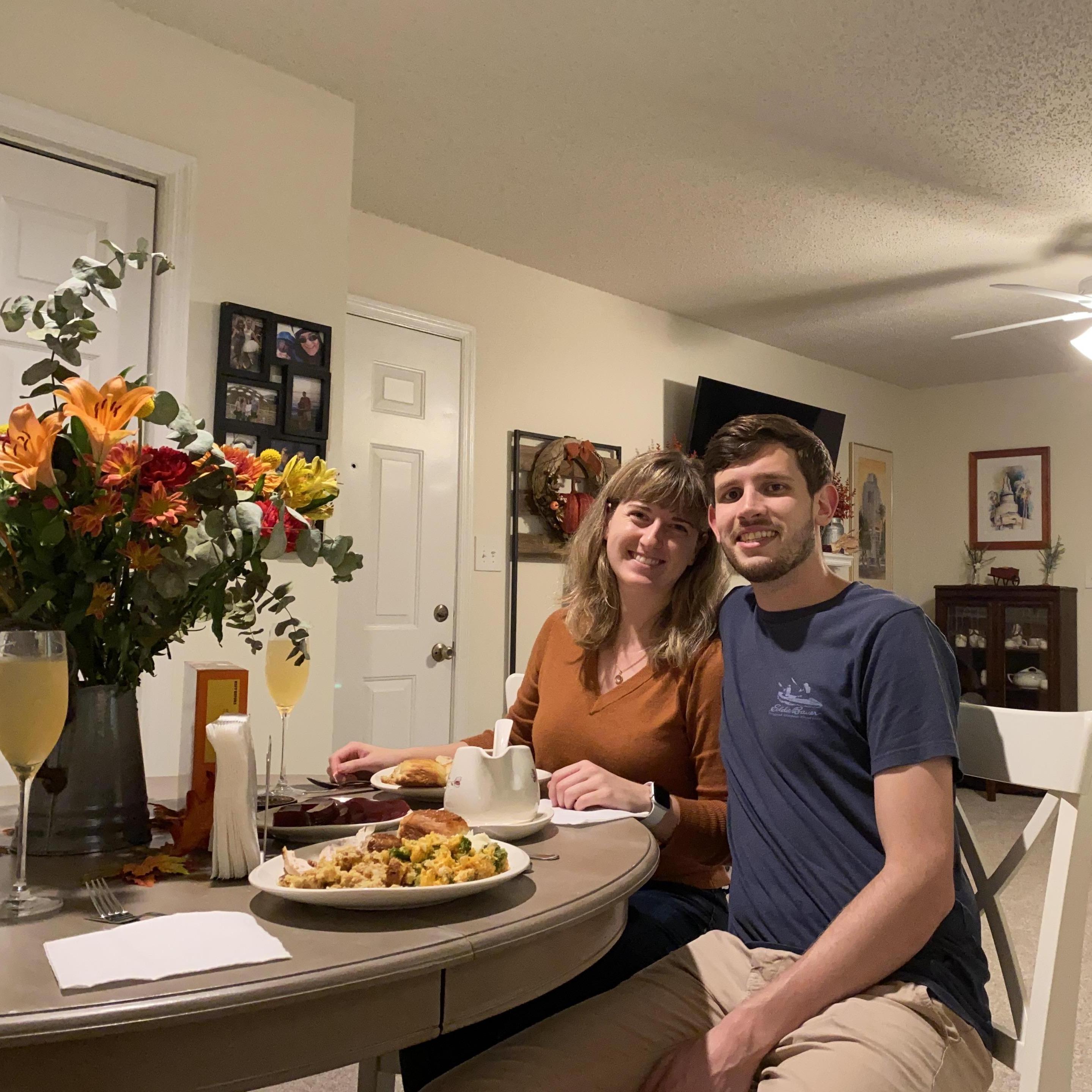Thanksgiving during the pandemic. Our first attempt to make all the Thanksgiving food. 2020