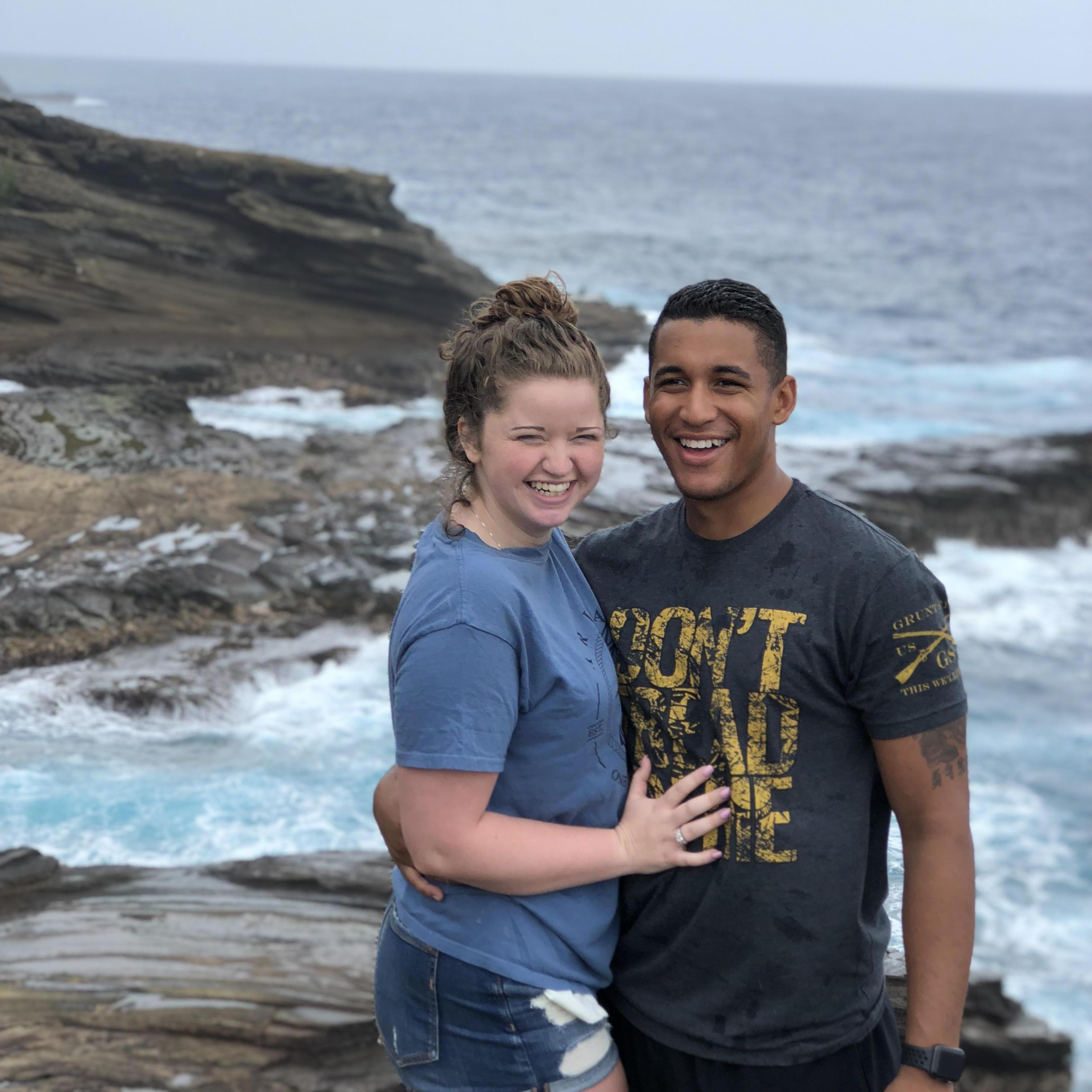 The blowhole in Hawaii!