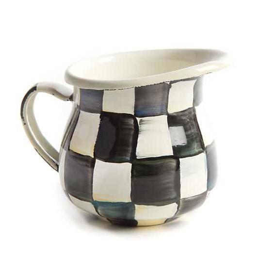 MacKenzie-Childs - Courtly Check Enamel Little Creamer