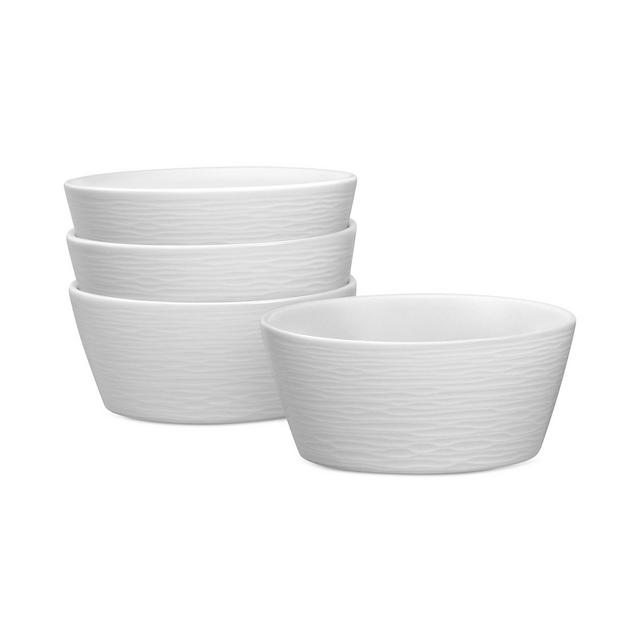 Noritake Swirl Fruit Bowls, Set of 4