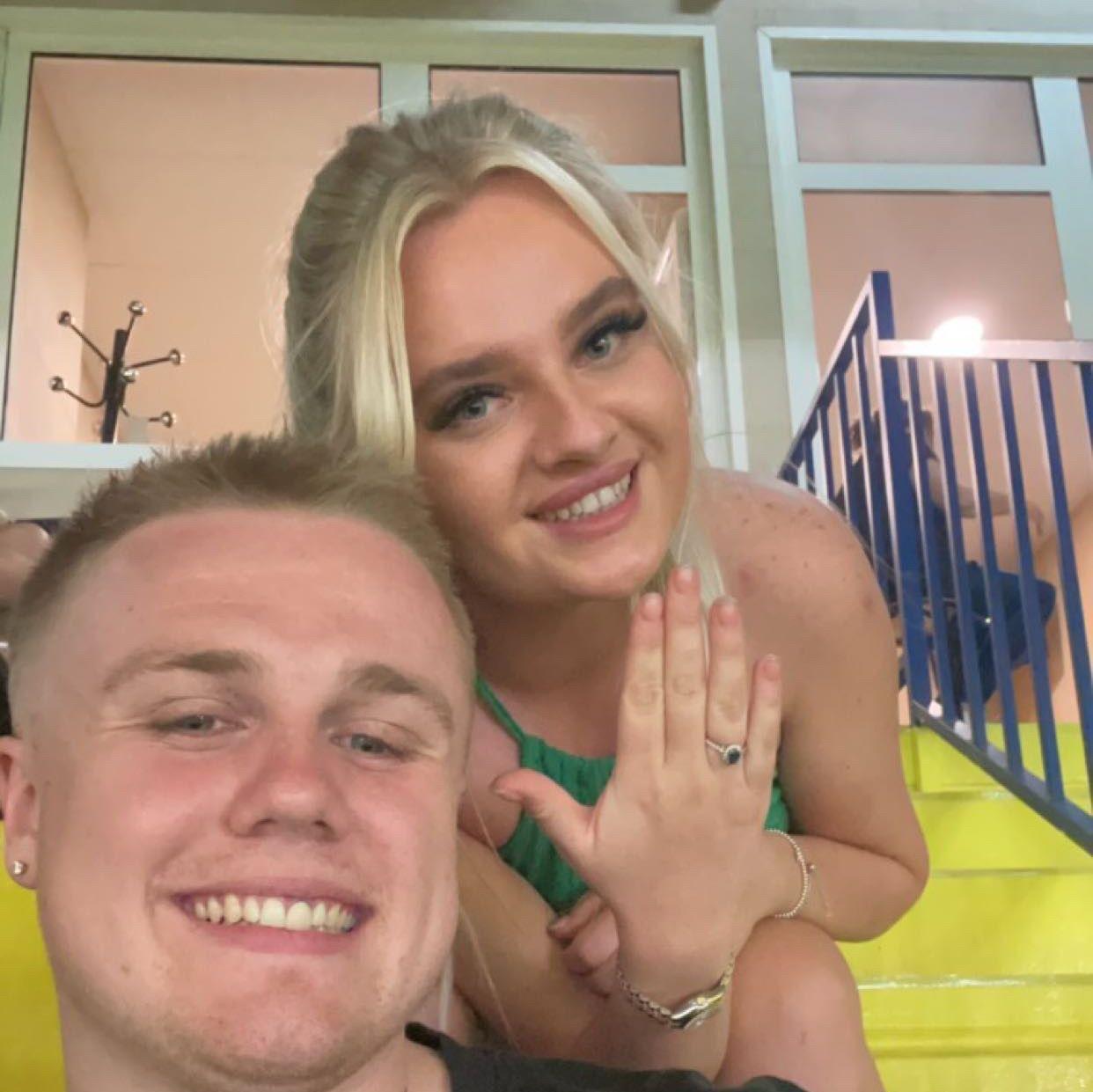 Valencia - a couple hours after we got engaged and Holly's 24th birthday - 2023