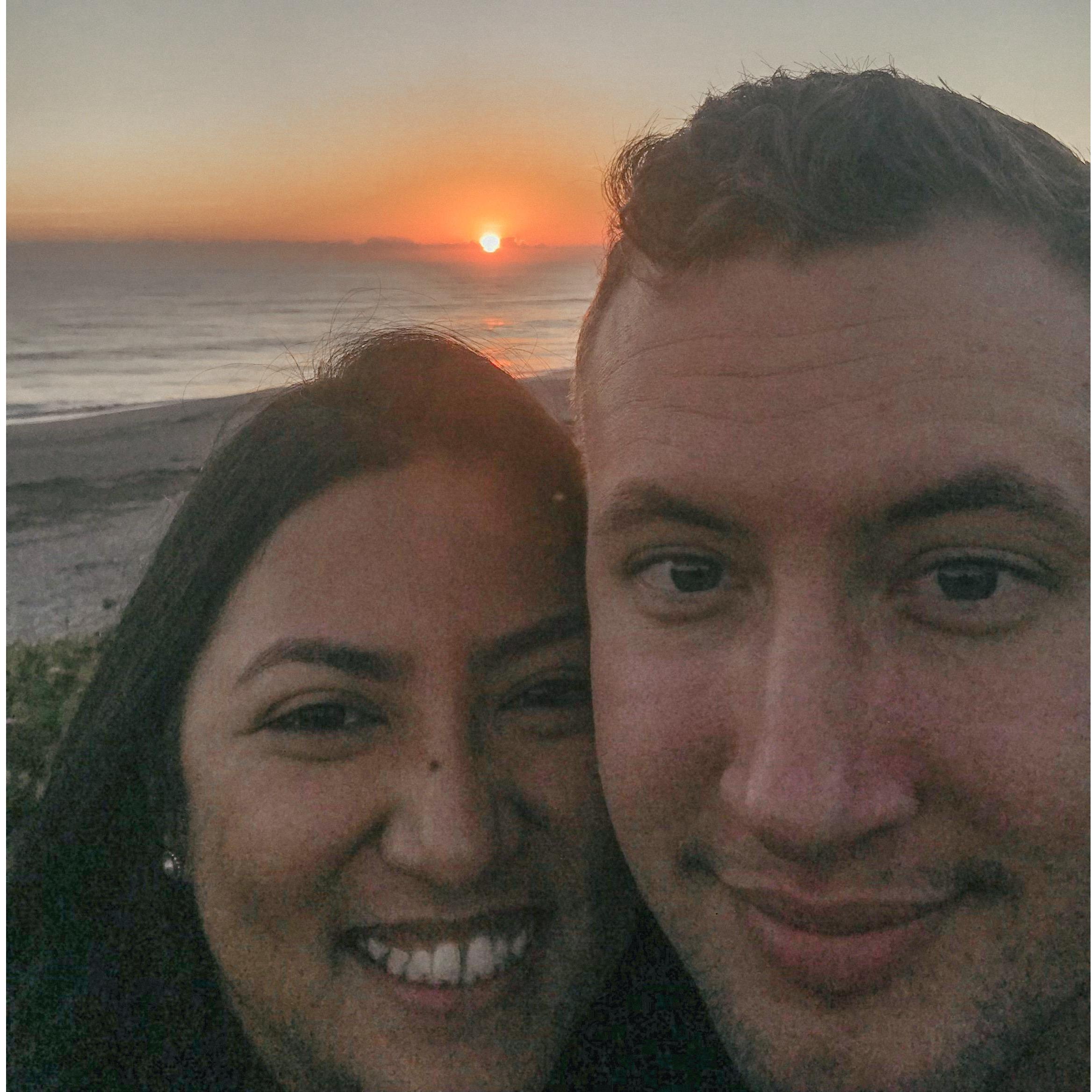 First sunrise together
