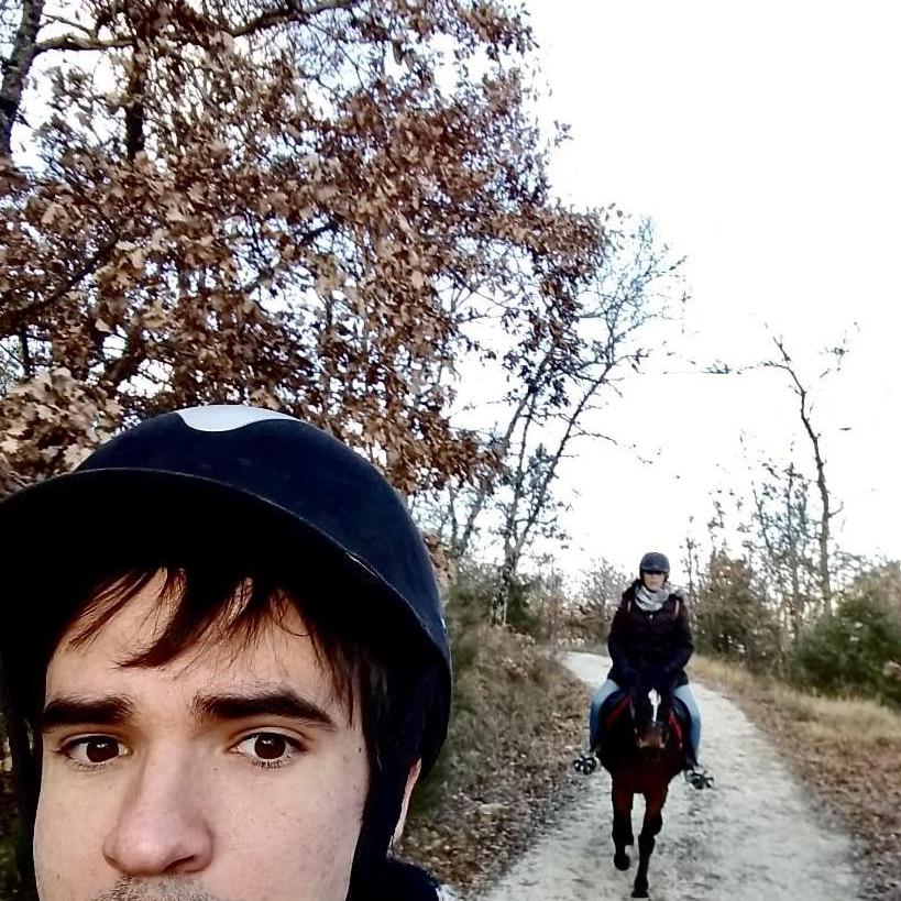Jan 2019: We met up again in Italy for the holiday season. This trip included more road-tripping, including an exploration of Umbria, where we took a ride through the countryside on horseback!