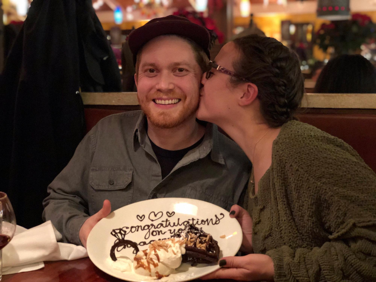 Our dear friends from Katie's days working at the Great American Restaurants, surprised us with a "sweet treat" and a sweet message with it! We are so blessed by the thoughtful people in our lives.