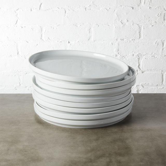 set of 8 ledge dinner plates